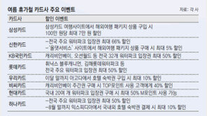 휴가는 화끈하게, 카드는 깐깐하게!