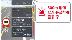 모바일 내비, 119 출동 돕는다
