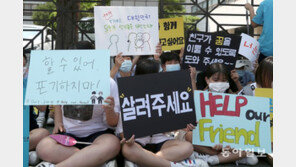 “강제출국 위기 이란국적 친구와 공부하게 해주세요”