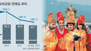 중국인 뺀 외국인 관광객 역대 최다… 만족도는 3년째 뒷걸음