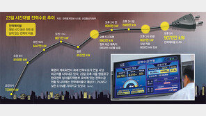정부예측 훌쩍 넘긴 최대 전력수요… 예비율 8%대로 떨어져