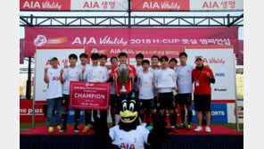 국내 최대 규모 AIA 풋살 대회 종료…‘FS혼’ 팀 우승