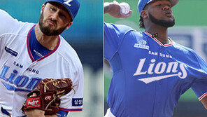 삼성 외인 원투펀치, 3년 만에 10승 듀오 나오나