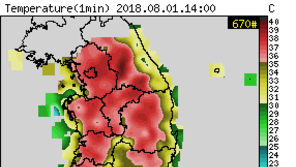 서울 ‘38.5→38.6→38.7→38.8도’ 분 단위 경신…111년 관측사상 최고 기온