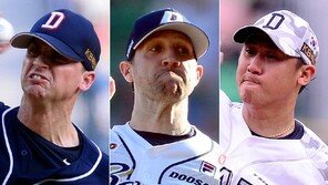 장원준, 유희관 부진 상쇄한 두산의 ‘빅 3’