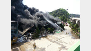 경기 안산 단열재 제조공장서 불…1시간 반 만에 ‘완진’