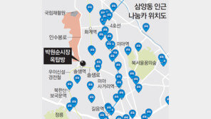 ‘옥탑방’ 박원순 시장, ‘소방대책-카셰어링 확대’ 첫 현장지시… 주민들 “맞춤형” “땜질식” 평가 엇갈려