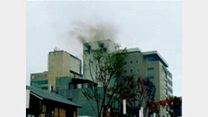 폭우 강릉 25층 주차타워서 불…붕괴 가능성에 인근 주민 200여 명 대피