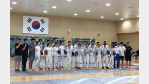 “금메달 8개” AG펜싱대표팀 목표달성, 멘탈싸움에 달렸다