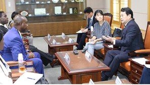 중앙선관위, DR콩고 ‘프리덤 대표단’ 접견