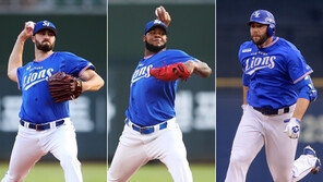 ‘삼성 외인 삼총사’ 투수는 버티고, 타자는 이끌고