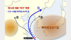 태풍 야기 경로, 어디로?…韓 “한·중 국경 관통” vs 日 “北 중부 관통”