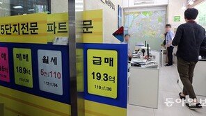 강남 중개업소들 아예 문닫고 “휴업”