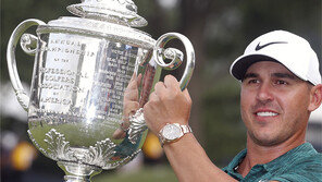 통산 4승 켑카, 메이저만 3승째