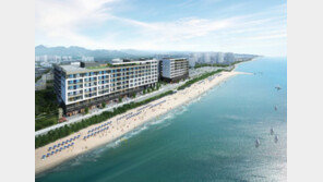 아주디앤씨, 속초 한라 리센 오션파크 분양