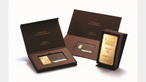 신세계백화점, 순도 99.99% 골드바 등 이색 추석 선물세트 출시