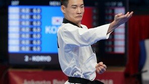 [아시안게임] 태권도 남자 품새 강민성, 한국에 대회 첫 金 선사