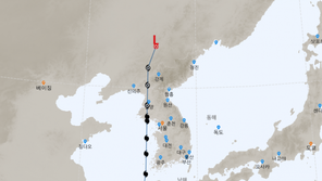 태풍 솔릭 경로, ‘역대 최악’ 루사와 비슷…서해로 북상해도 ‘위험반원’