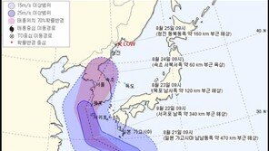 태풍 솔릭 경로, 서울 왼쪽? 오른쪽? …美 예측 맞으면 ‘최악’