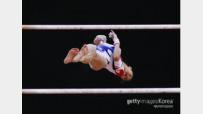 [아시안게임] 기계체조 여서정, 도마 예선 1위 ‘결선 유력’