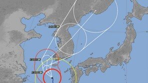 일본기상청, 태풍 솔릭 진로예상 급수정…“군산 상륙→강릉→동해”