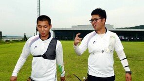 김우진·이우석, 20년만에 양궁AG ‘집안싸움’ 벌인다…금·은메달 확보