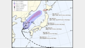 태풍 ‘솔릭’ 위치는? 서울 최근접 오전 9시→10시 강원 영월→11시 강릉