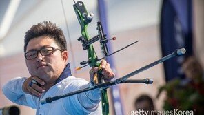 [아시안게임] 남자 양궁 리커브 단체전, 인도 누르고 준결승 진출