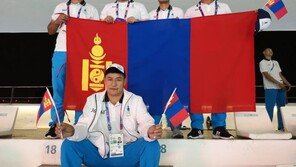 18홀 99타…아시아경기 높은 벽 실감 몽골 골프