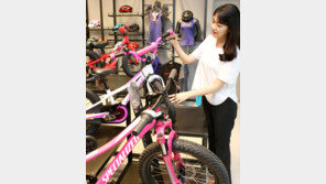 아웃렛에 등장한 美자전거