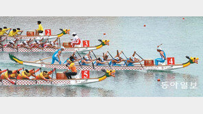 한강과 대동강의 꿈 뭉쳐… 용선 女단일팀 金 저었다 