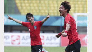 120분간의 혈투…김학범호, 우즈베크 꺾고 4강행