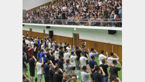 해군-의경 입영식… “건강히 軍복무하겠습니다”