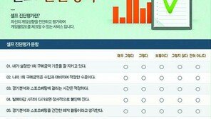 “과도한 게임 몰입 막는다”… ‘셀프 관리 시스템’ 도입
