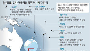 남태평양에서 불붙은 中-서방 외교전쟁