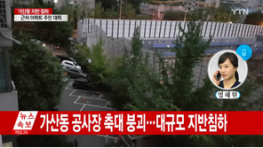 건축과 교수 “가산동 싱크홀, 터파기 공사 흙막이 무너져 발생…붕괴 징후 無”