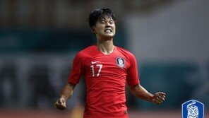 [AG] 한국 축구, 연장 전반 이승우 선제골… 우승 보인다