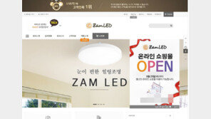 LED조명 전문업체 ‘젬’, 온라인몰 오픈… 시력보호용 LED등 출시