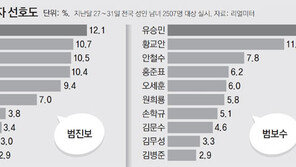 범진보 박원순-이낙연, 범보수 유승민-황교안