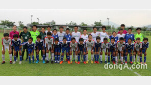 동국제약, 축구 꿈나무에 마데카솔 구급약품 후원