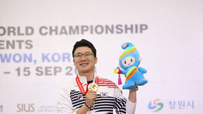 ‘사격황제’ 진종오, 남자 10m 공기권총 금메달