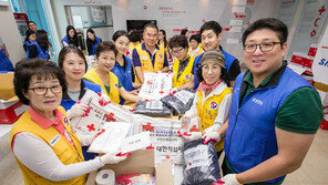 삼성전자, 긴급구호품 적십자사 기부