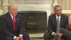 트럼프, 오바마 실명비판에 “연설 시청하다 잠들어”