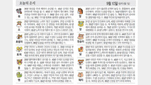 [오늘의 운세/09월10일]