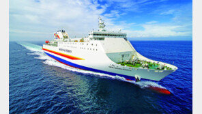 한중 카페리 노선에 국내 건조 선박 첫 취항