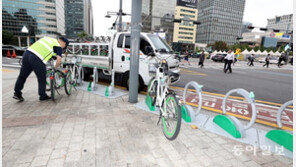 “채우고 또 채우고…” 서울시 따릉이 분배팀을 아시나요