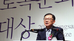 석동율 전 동아일보 부국장, 송산토목문화대상 언론부문 대상