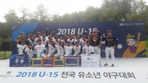 경기 수원북중, ‘U15 전국야구대회’ 중등부 진흥리그 우승