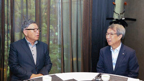 KBO 정운찬-KBSA 김응용 회동