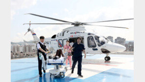 중증환자 살리는 ‘하늘의 응급실’ 인천 닥터헬기